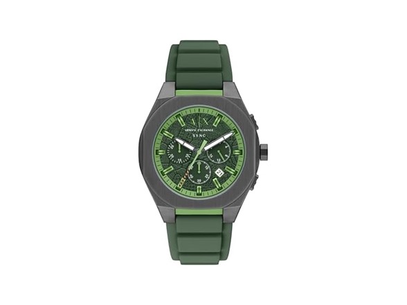 Green Silicone/Gunmetal