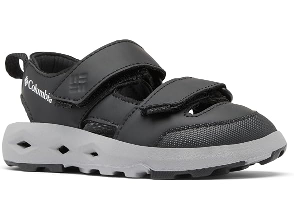 Columbia Youth Techsun Adventure PT, Black/White, 6