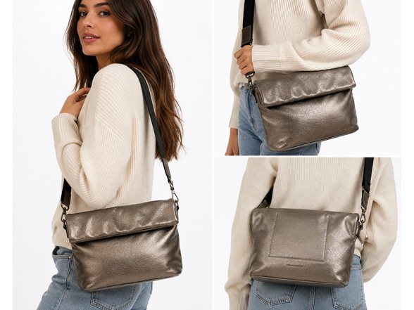 French Connection Dorotha Roll Top Bag