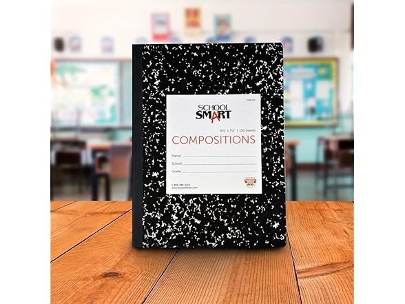 School Smart Composition Book 150sh
