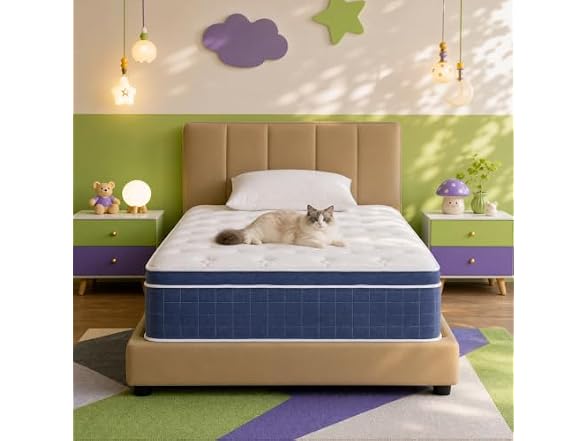CorePillow Twin 14" Medium Firm Hybrid Mattress