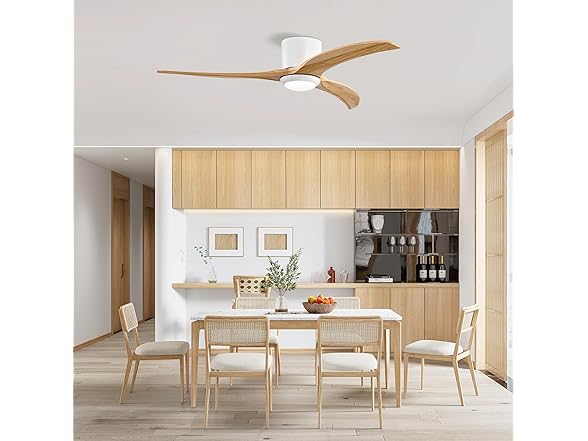 MEGAWISE 52" Ceiling Fan White