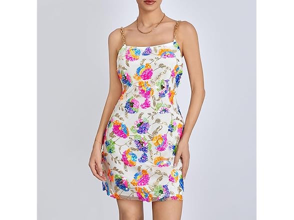 SHIBAOZI Women (L) Short Clubwear Medium B White