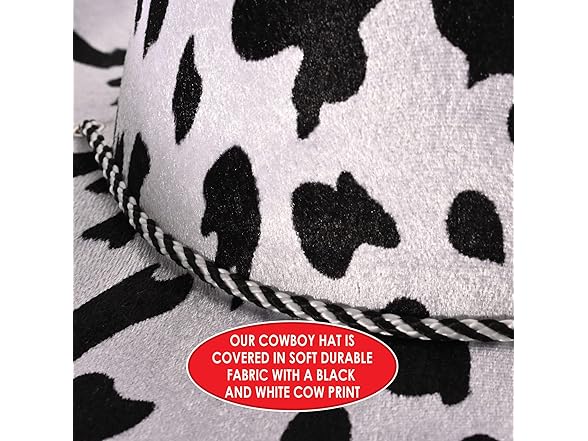 Beistle Cow Print Cowboy Hat