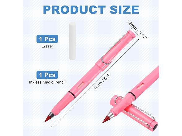 MECCANIXITY 1pcs Inkless Pencil,