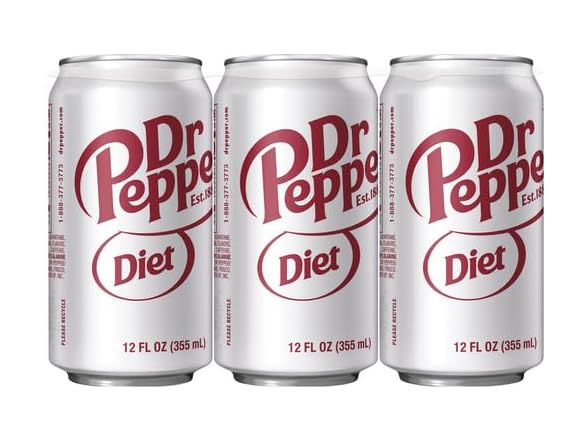1CT Diet Dr. Pepper, 12 fl oz