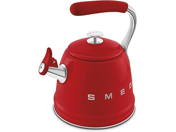 SMEG Retro Stovetop Whistling Kettle
