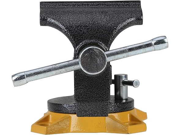 4" Bench Vise Gray