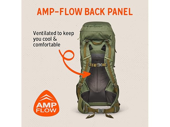 Kelty Asher Backpack (65L Winter Moss)