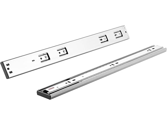 VEVOR 10 Pairs of 22 Inch Drawer Slides Side Mount Rails