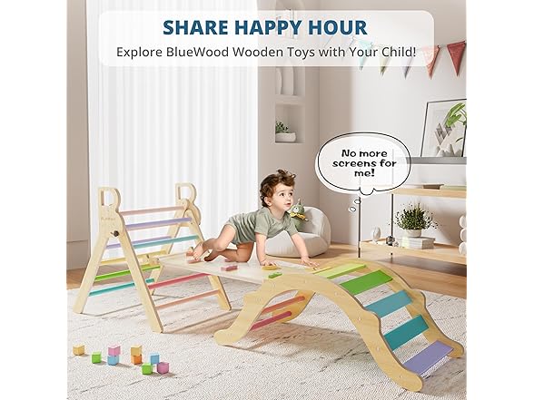 BlueWood Pikler Set