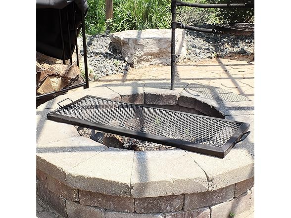 Sunnydaze Decor X-Marks Fire Pit Cooking Grate