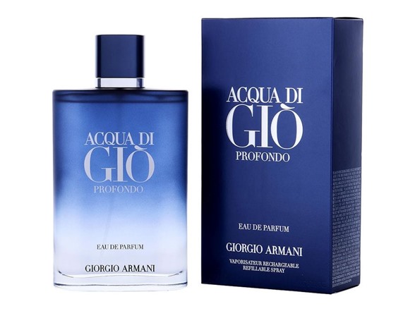 Acqua Di Gio Profondo/Giorgio Armani EDP Spray Refillable 6.7 Oz