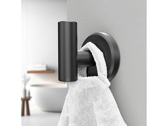 Gatco 4245MX Latitude II, Robe Hook, Matte Black