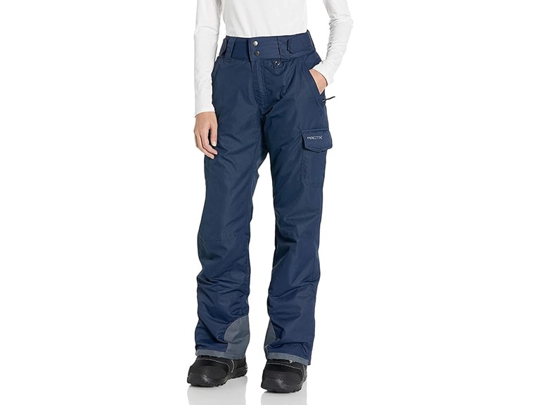 Arctix Women's Snow Sports Insulated Cargo Pants, Blue Night, Medium