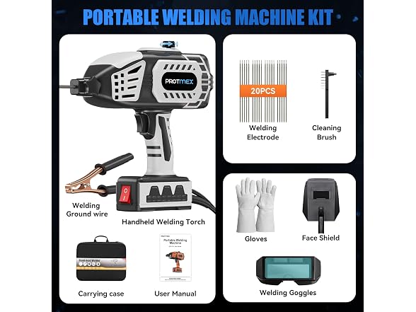 Protmex W2122 Handheld welder