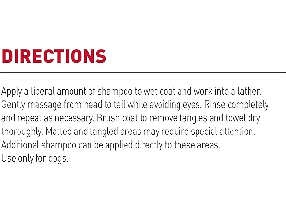 Nature’s Miracle Hypoallergenic Dog Shampoo