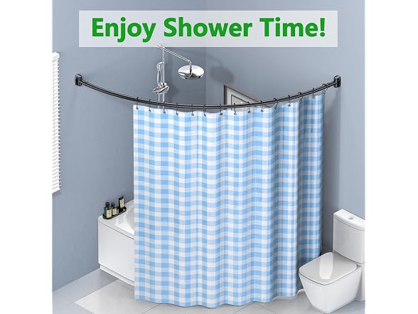 Hoachily Curved Shower Curtain Rod