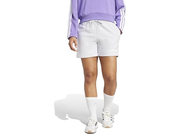 adidas Womens Linear French Terry Shorts