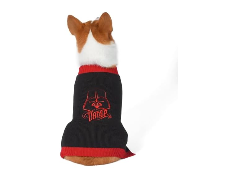 Star Wars for Pets Darth Vader Dog Sweater, Extra Small
