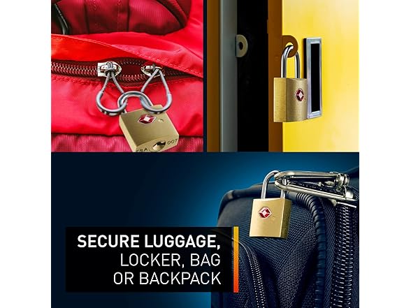 Lewis N. Clark TSA Lock (3 Pack)