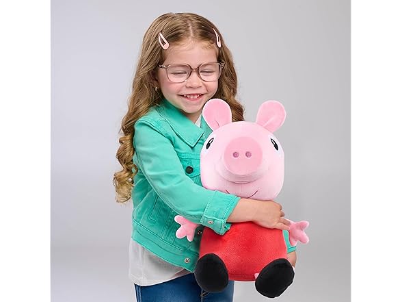 Peppa Pig 2 lb Weighted Large Plush