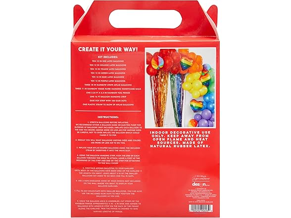 C.R. Gibso Love is Love Balloon 60Pc Kit