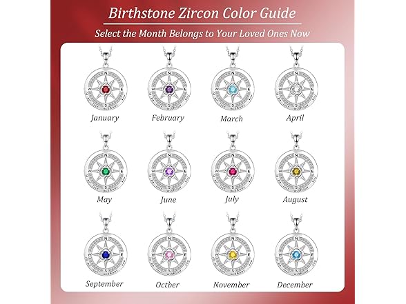 Mezvth Compass Necklace