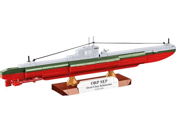 COBI Historical Collection WWII Polish Submarine 190 Pieces