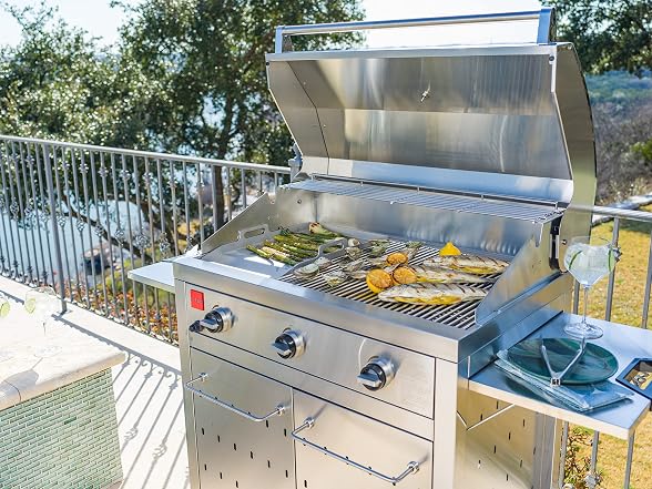 Fuego F36S-NG All 304SS Free Standing Gas Grill