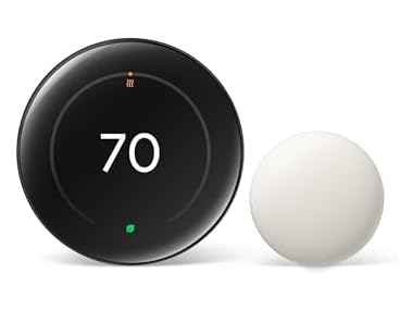 $199.99, Was $299.99, 33% Off! Google Nest Learning Thermostat 4th Gen Black dealfomo