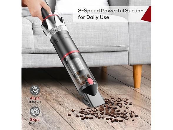 BSRCO Handheld Vacuum Cordless (Red)