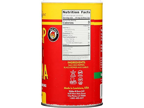 1CT Slap Ya Mama Hot Blend Cajun Seasoning