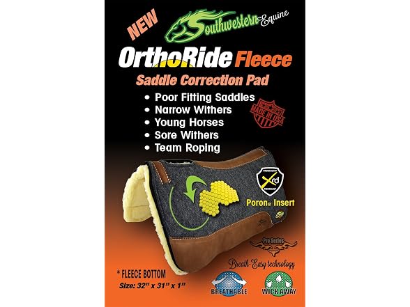 Southwestern Equine OrthoRide Correction Leathers)