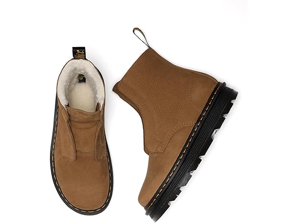 Dr. Martens Unisex Zebzag Laceless Slip On Boots