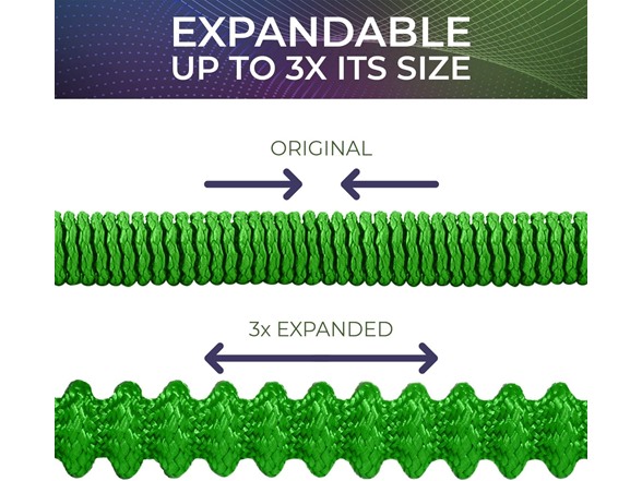 Expandable Garden Hose 50ft w/ 8 Nozzle