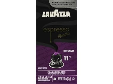 $6.99, Was $9.29, 24% Off! Lavazza Intenso Nespresso, 10ct dealfomo