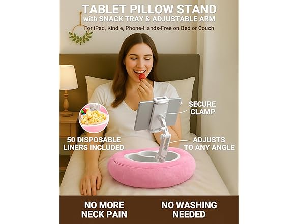 Tablet & Kindle Pillow Stand