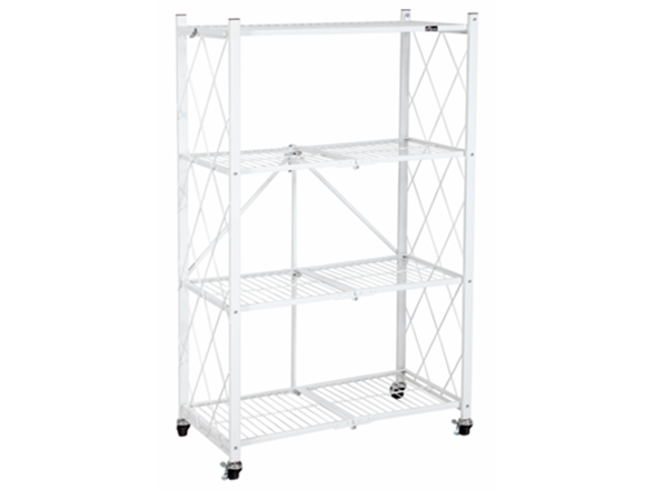 Origami R4-WR-WHT 4 Tier Wire Rack White