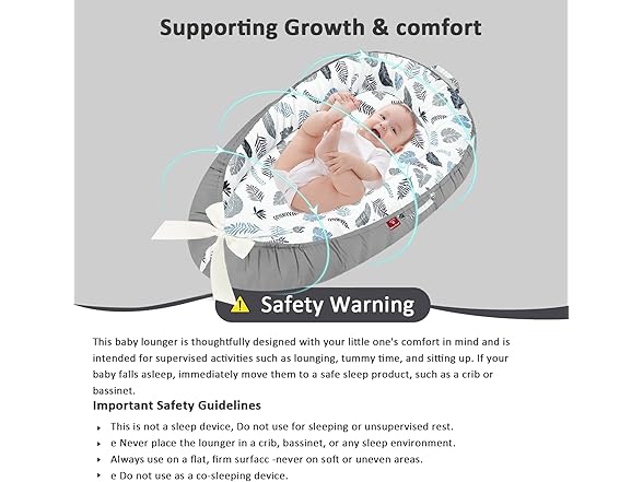 JWPEHOE Baby Lounger