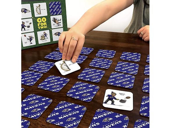 YouTheFan NFL Ravens Memory Match Game - Gallery 4