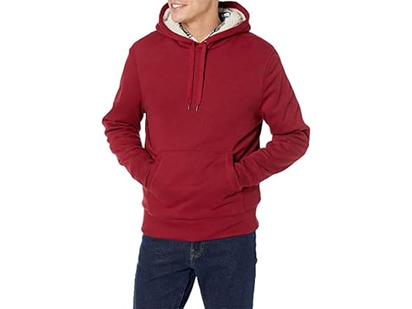 Amazon Essentials Mens Sherpa Hoodie