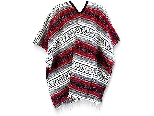 Leos Imports Men (OS) Traditional Mexican Ponchos