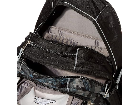 High Sierra Swerve Laptop Backpack, Graffiti/Black/Ash