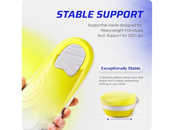 VALSOLE Heavy Duty Plantar Fasciitis Insoles