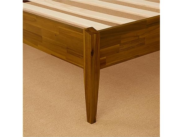 Bme Dinkee King Bed Frame Wood 15 Inch