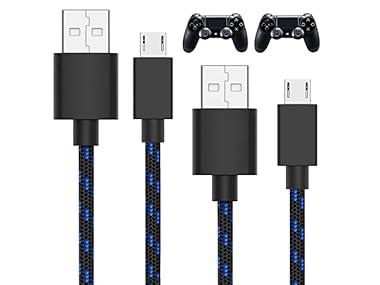 $2.22, Was $12.99, 82% Off! TALK WORKS Controller Charging Cable for PS4 dealfomo
