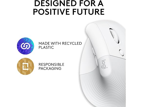 Logitech Lift for Mac Wireless Vertical Mouse