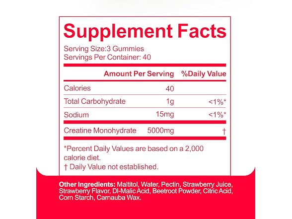 DANEW Pro Creatine Monohydrate Gummies