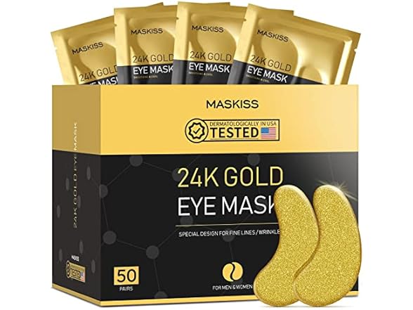 Maskiss 24k Gold Under Eye Patches